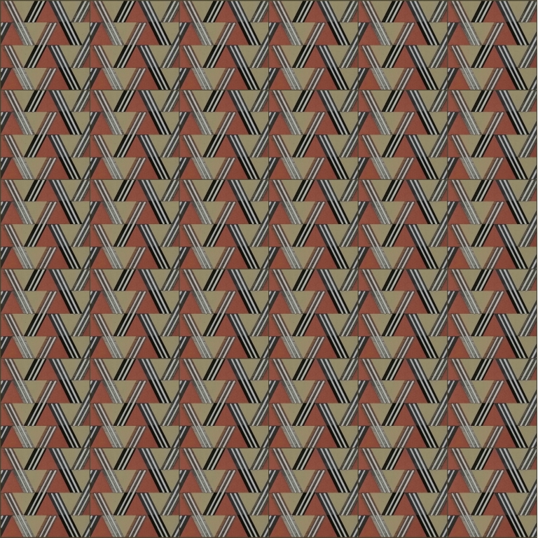 VERO - 8X8 ZAG, WARM, SATIN